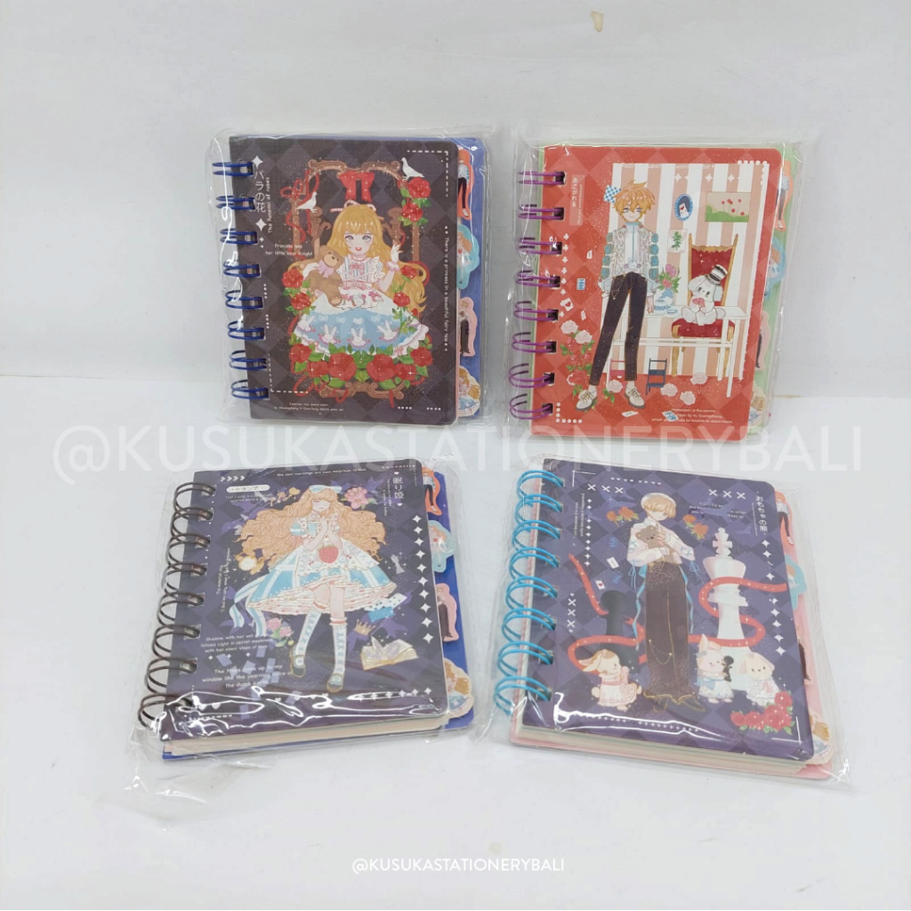 DIARY SPIRAL / โน๊ตบุ๊ค A6 ZH-A732-09 ANIME GIRL