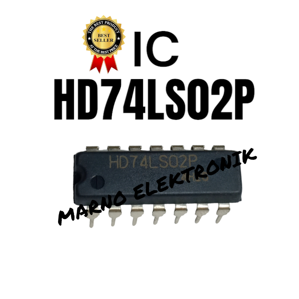 IC HD74LS02P HD 74LS02 P HD 74LS02P เดิม