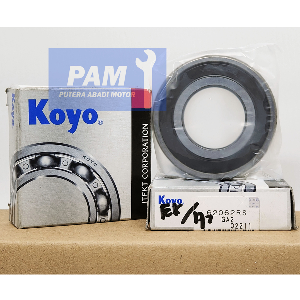 BEARING KOYO 6206 2RS LAKER ORIGINAL JAPAN