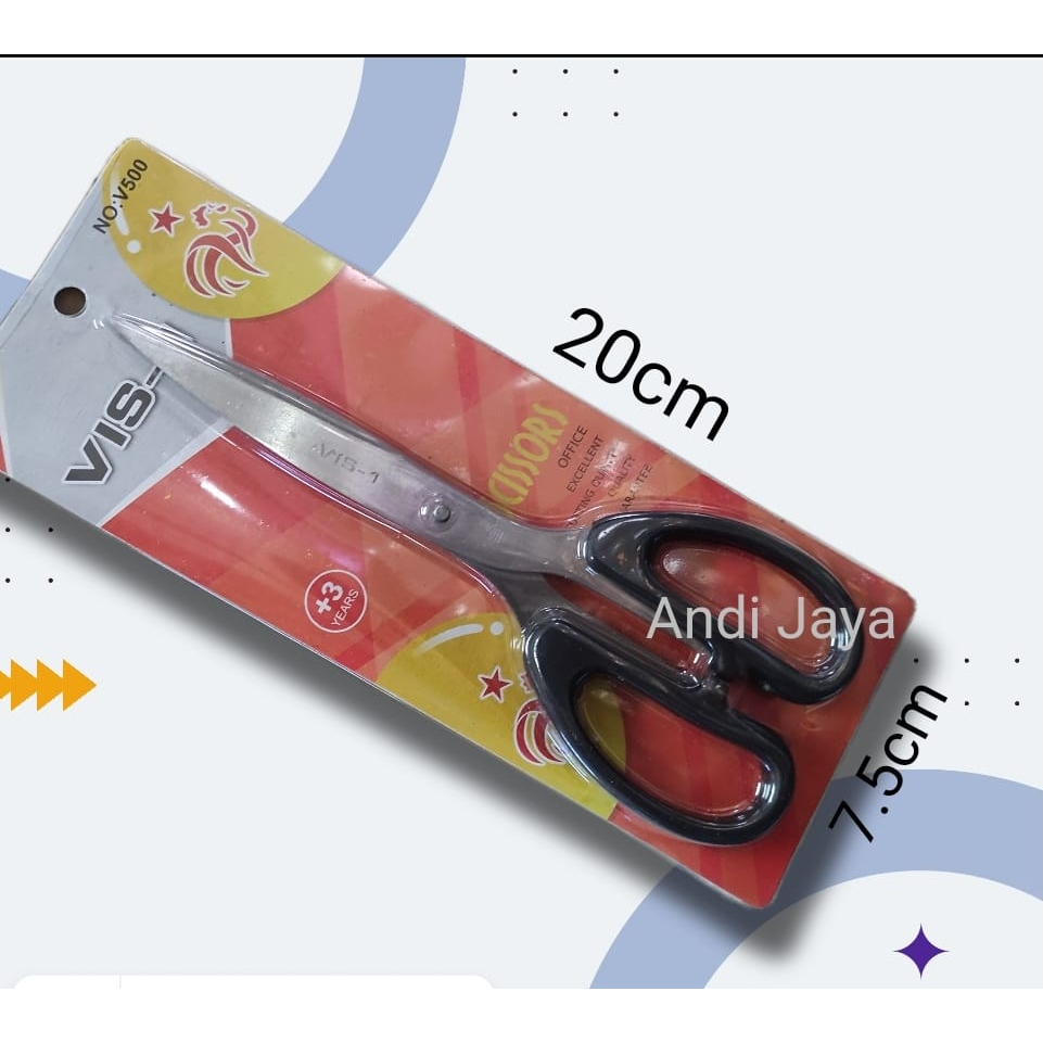 กรรไกรตัดกระดาษ VIS-1 V500 & V300 / VIS-1 V500 กรรไกรอเนกประสงค์สแตนเลส