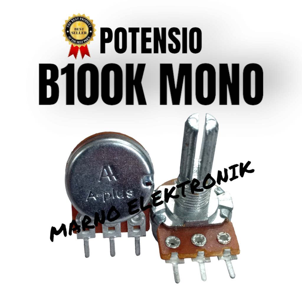 POTENSIO B100K MONO B100KMONO B 100K-MONO ORIGINAL