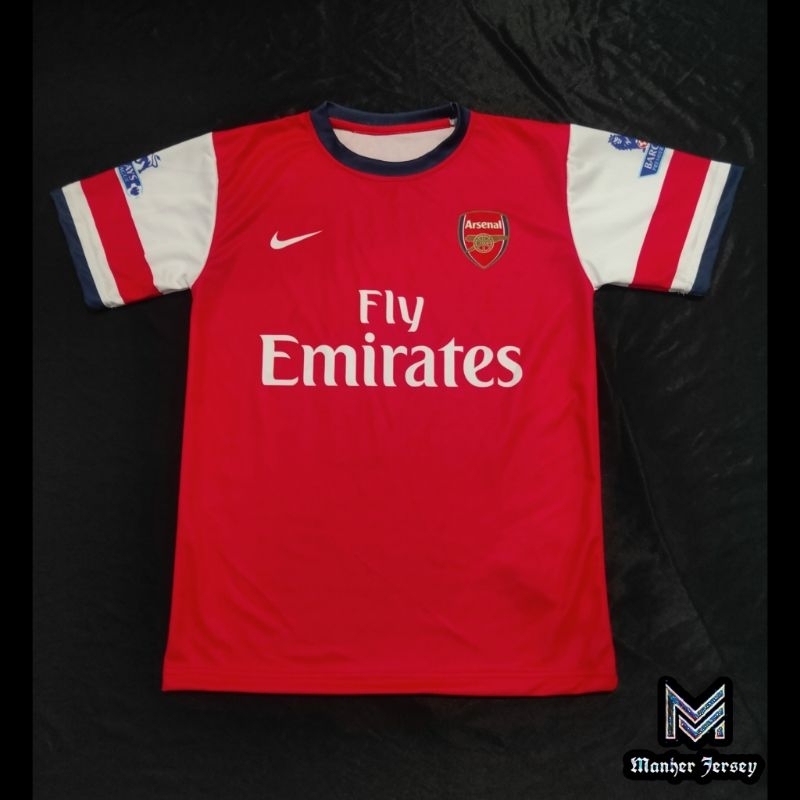 เสื้อกีฬาแขนสั้น พิมพ์ลาย Jersey Arsenal 2012
