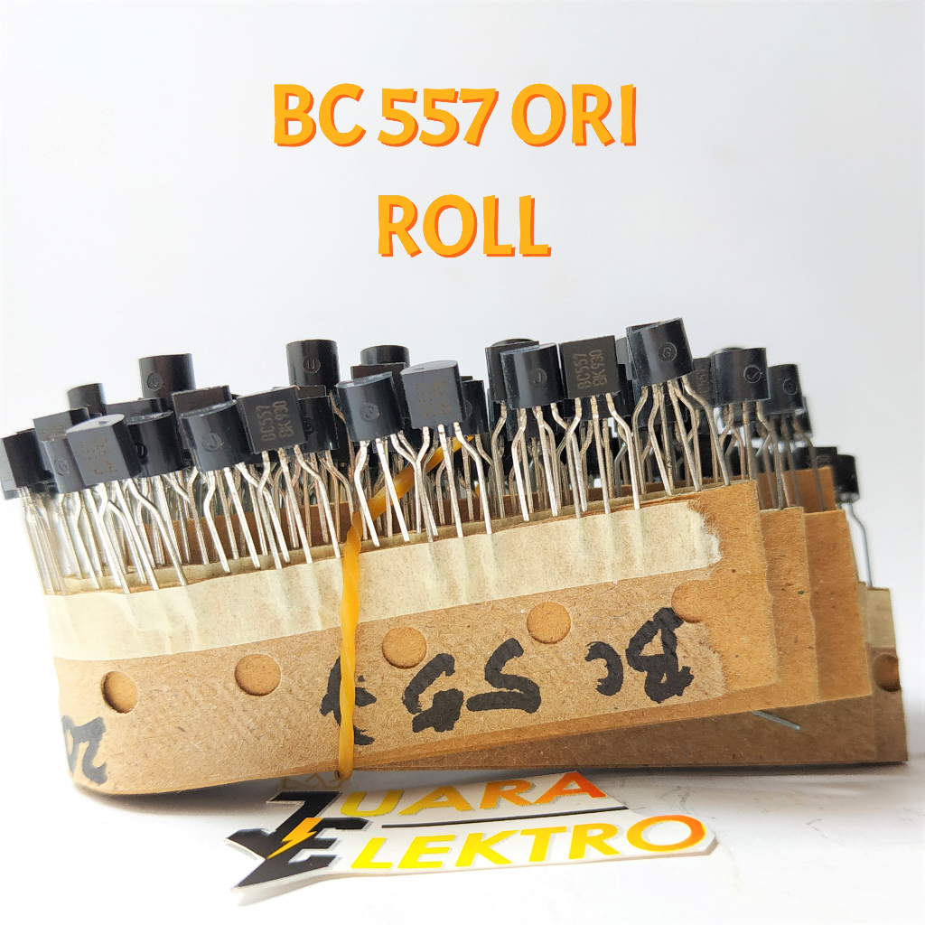 (10 ชิ้น) ทรานซิสเตอร์ (TR) BC 556 - BC 557 ORI ROLL | BC556 BC557 ม้วนต้นฉบับ