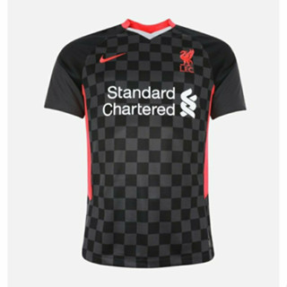 เสื้อกีฬาแขนสั้น พิมพ์ลาย Liverpool 2020 3rd