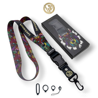 Wolf-1 เชือกเส้นเล็ก รุ่นหมาป่า (2 ซม.) Editon - Premium Lanyard LC