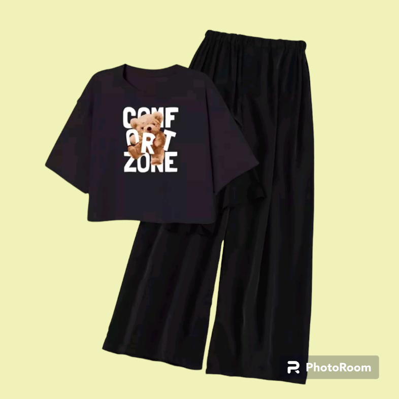 Pineocchio Crop Set สําหรับวัยรุ่น 9-16 Years Bear Zomfort Zone