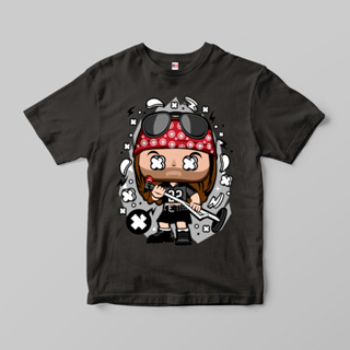 Baju Boys - เสื้อยืด สําหรับเด็กผู้ชาย และเด็กผู้หญิง (1-9 ปี) AXL ROSE เสื้อผ้าเด็ก // เสื้อยืดวงดนตรีเด็ก // เสื้อยืดบาลี่เด็ก