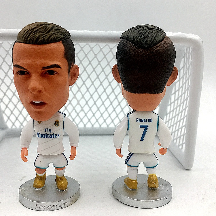 Soccerwe Soccer Action Figure - Cristiano Ronaldo Real Madrid 7