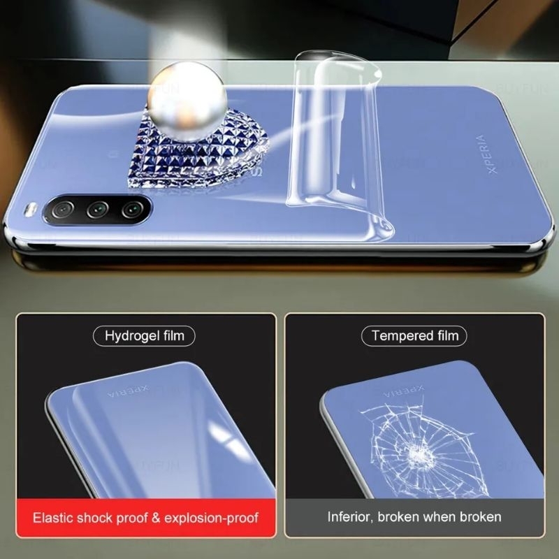 ฟิล์มกันรอย Hydrogel Clear Back Sony Xperia 5 Sony Xperia5