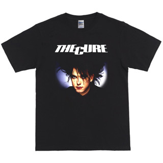 เสื้อยืด พิมพ์ลายวง The Cure Robert Smith