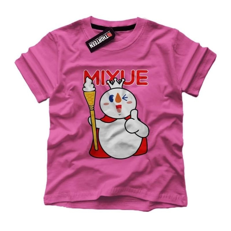 เสื้อยืด.MIXUE สําหรับ CHILDREN 1-10 ปี