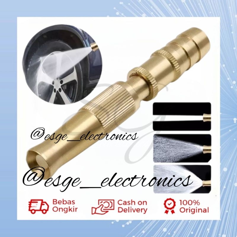 BRASS STRAIGHT สเปรย์น้ําสวนสเปรย์ NOZZLE BRASS STRAIGHT น้ําสเปรย์หัวท่อ NOZZLE รถรถจักรยานยนต์ล้าง