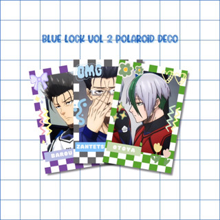 โพลารอยด์ Deco Anime Blue Lock Vol.2