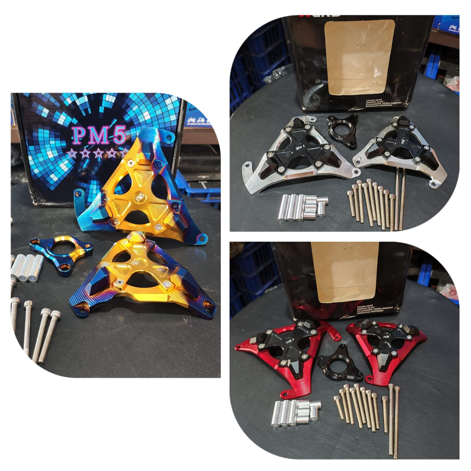 ฝาครอบเครื่องยนต์ Cnc MESIN สําหรับ vixion mx king xabre r15