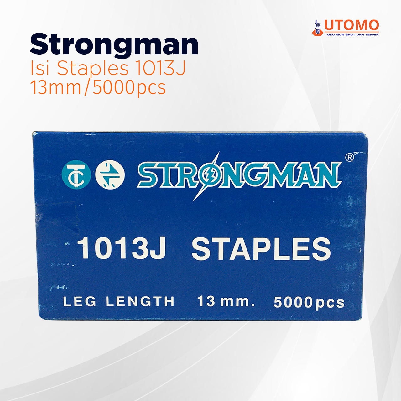 Strongman 1013J Staples Refill / Strongman 1013J Staples Nail Refill 13mm