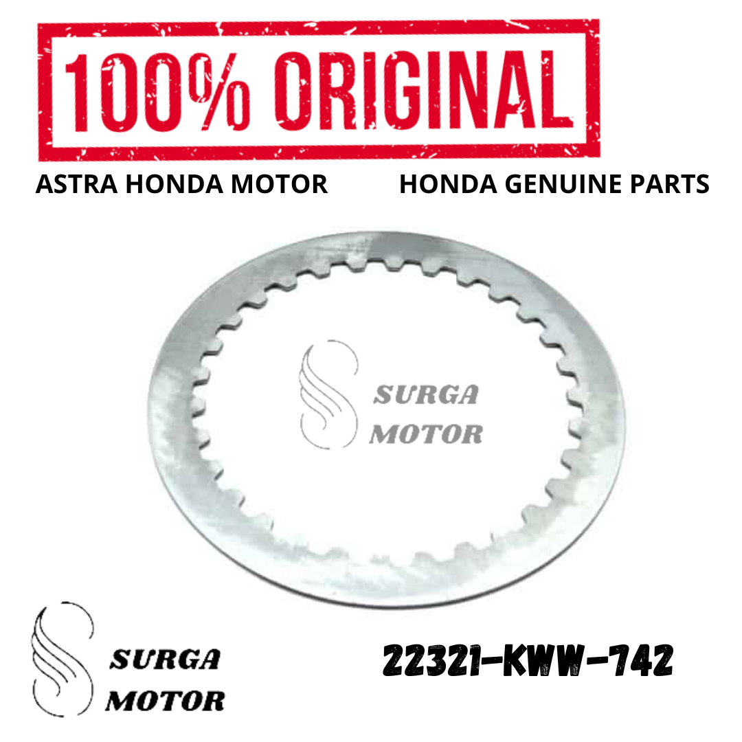 แผ่นคลัทช์เหล็ก Revo FI Sonic 150R Supra GTR 150 ใหม่ CB150R Streetfire K15G K15M K45G Original Hond