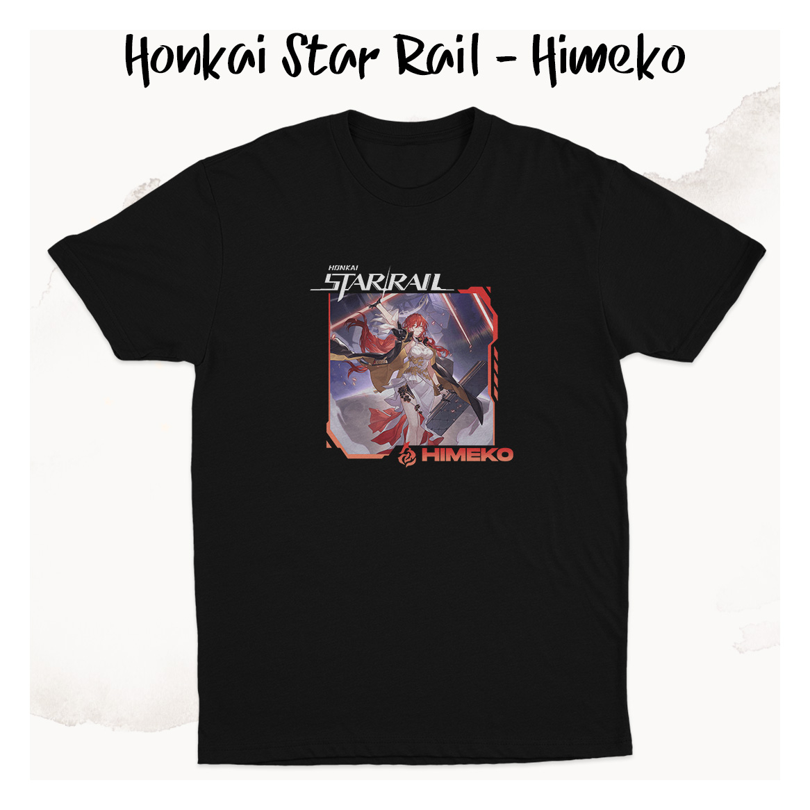 เกมรางดาว Honkai เสื้อยืด Himeko K0250