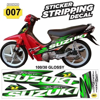 สติกเกอร์ Shogun R 110 อุปกรณ์เสริมรถจักรยานยนต์ Suzuki Shogun Old 2000 Shogun