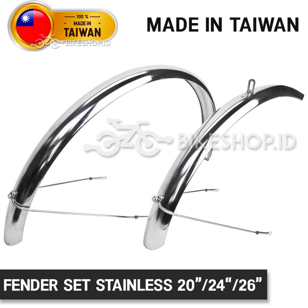 บังโคลน บังโคลน 26" 24" 20" MTB Mini CTB Bike Stainless Steel Taiwan | คุณภาพสูง