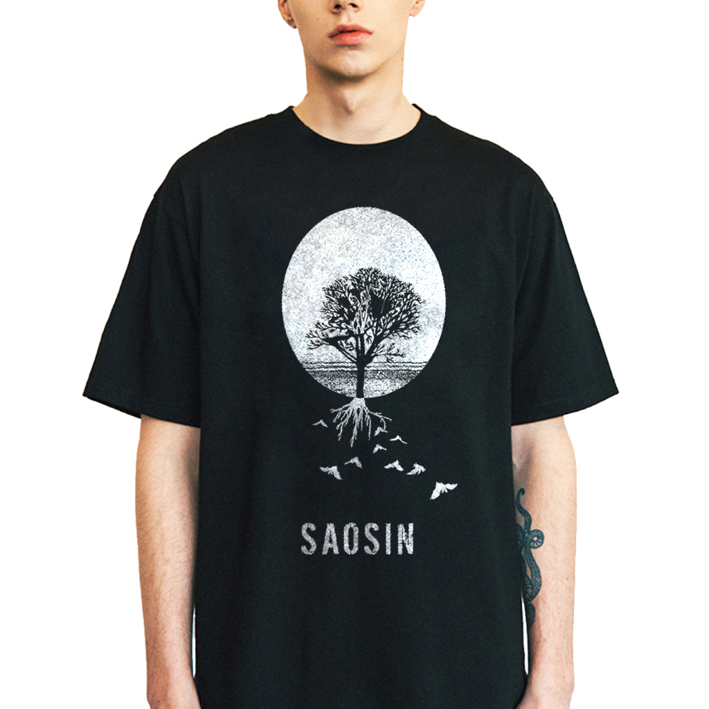 Saosin Band Koas Mechandise Post Hardcore Band เสื้อยืด