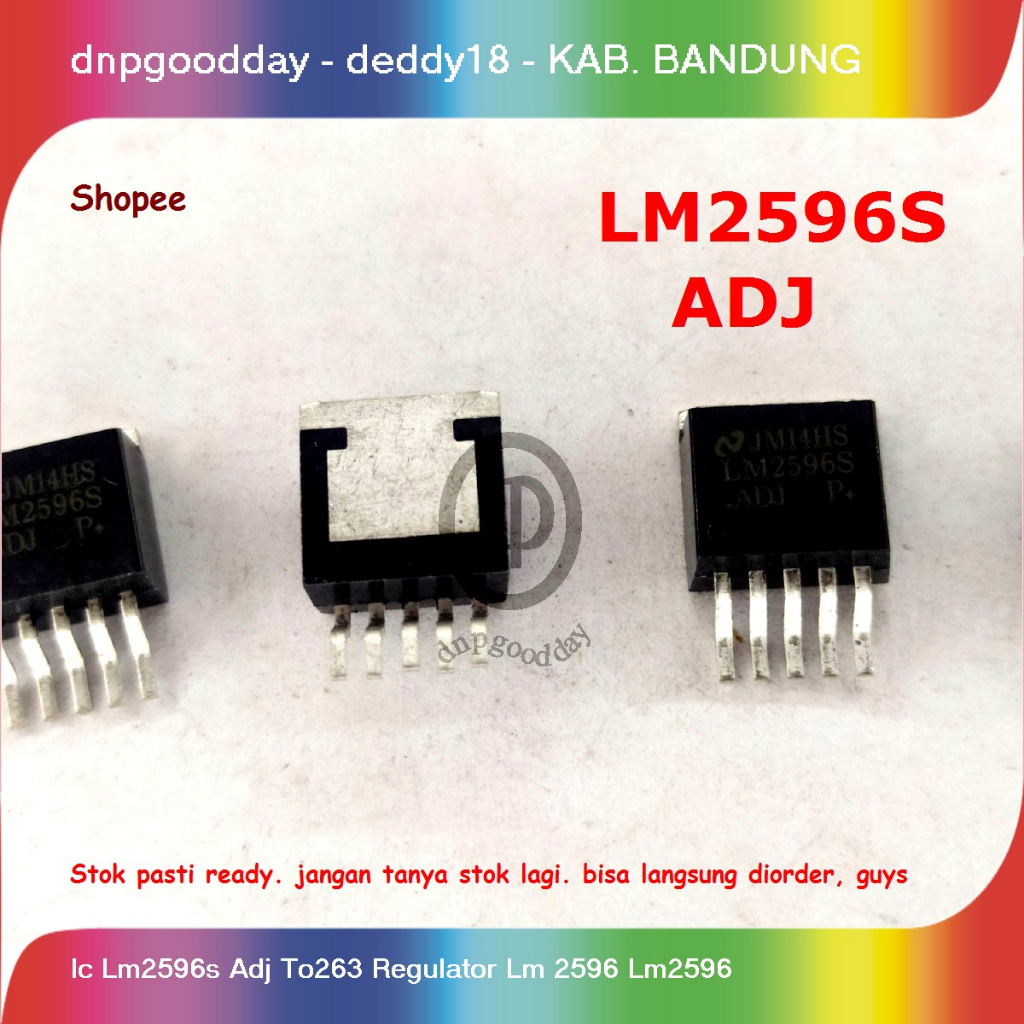 Ic Lm2596s Adj To263 Regulator Lm 2596 Lm2596