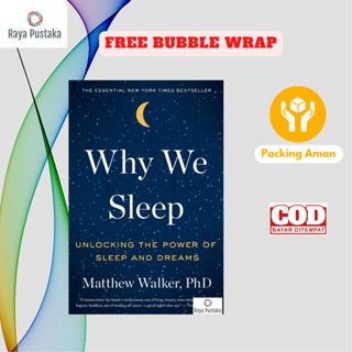 We Why Sleep: ปลดล็อกพลังการนอนหลับและกรีม โดย Matthew Walker (ภาษาอังกฤษ)