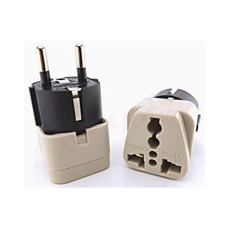 WONPRO WA-9/WA9 over plug 3 ขา travel plug อะแดปเตอร์สากล