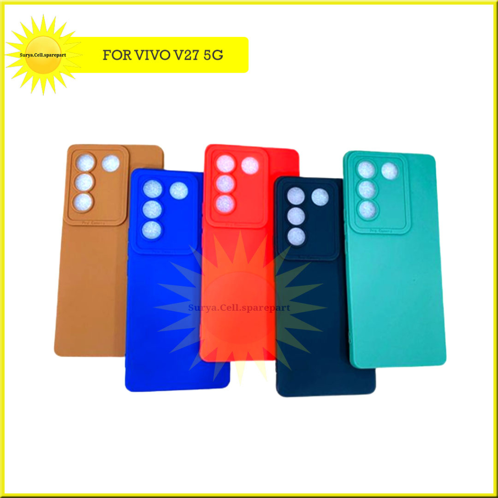 Slim Matte Pro เคสกล้อง Vivo V27 5g V29e V27e Y27 5g Y27 4g V29 5g