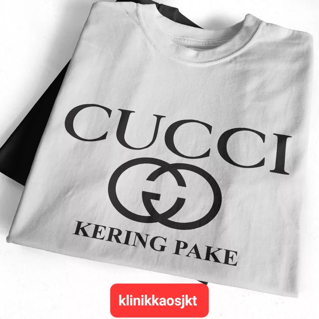 เสื้อผ้า - เสื้อยืด FUNNY CUCCI WORDS PLESETAN - FUNNY CUCCI WORDS TSHIRT DRY WEAR