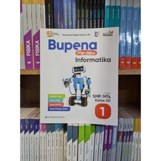 Bupena Informatika หนังสือ 7th Grade Independent Curriculum Erlangga สําหรับเด็กนักเรียนมัธยมต้น