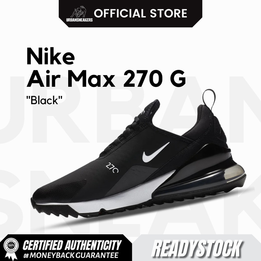 Nike Air Max 270 Golf สีดํา | Ck6483 001