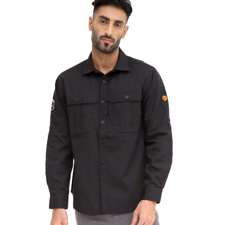 KEMEJA 8491 AMBITION TRPIC BLK BORNEO F1 SHIRT - PDL SHIRT - FIELD SHIRT - เสื้อเชิ้ตผู้ชาย