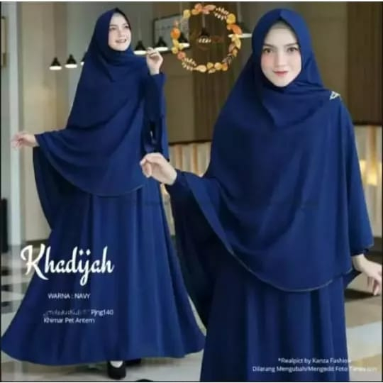 ล่าสุด Kadijah Syari Sayari Gamis (พร้อมฮิญาบ) Syari Gamis Dress Set Hijab แฟชั่นมุสลิม