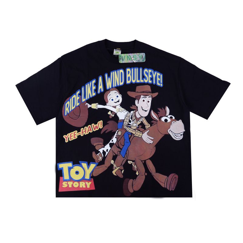 TOY STORY เสื้อยืด WOODY SHERIFF เสื้อยืด JENNIE TOY STORY เสื้อยืด CARTOON เสื้อยืด TOY STORY เสื้อ