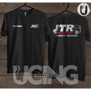 เสื้อยืด พิมพ์ลาย Jtr JNE Trucking Regional Request สําหรับผู้ชาย