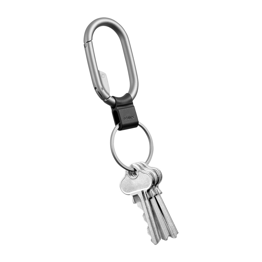 Orbitkey คลิปกุญแจ ขนาดเล็ก - สีเงิน