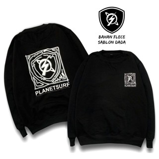 เสื้อคอกลม ผ้าฝ้าย พรีเมี่ยม สําหรับผู้ชาย เล่นเซิร์ฟ