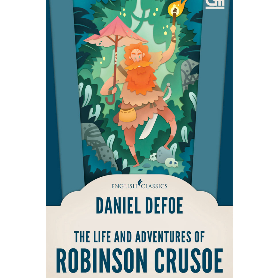 Gramedia Yogya - English Classics: Robinson Crusoe