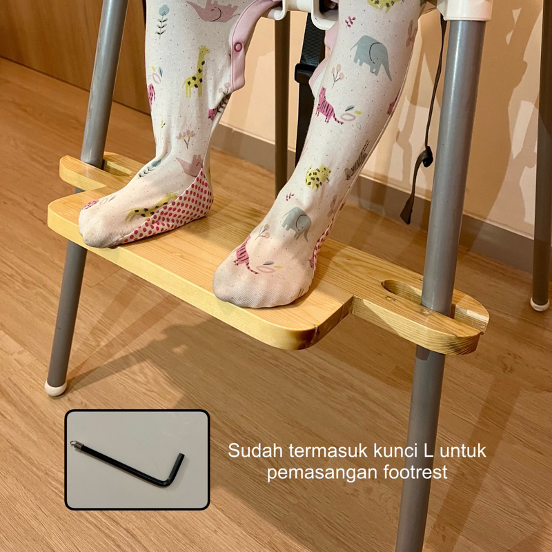 เก้าอี้สูง ที่วางเท้า / เก้าอี้เด็ก ที่วางเท้า (Sugar Baby, Right Start, IKEA ฯลฯ)