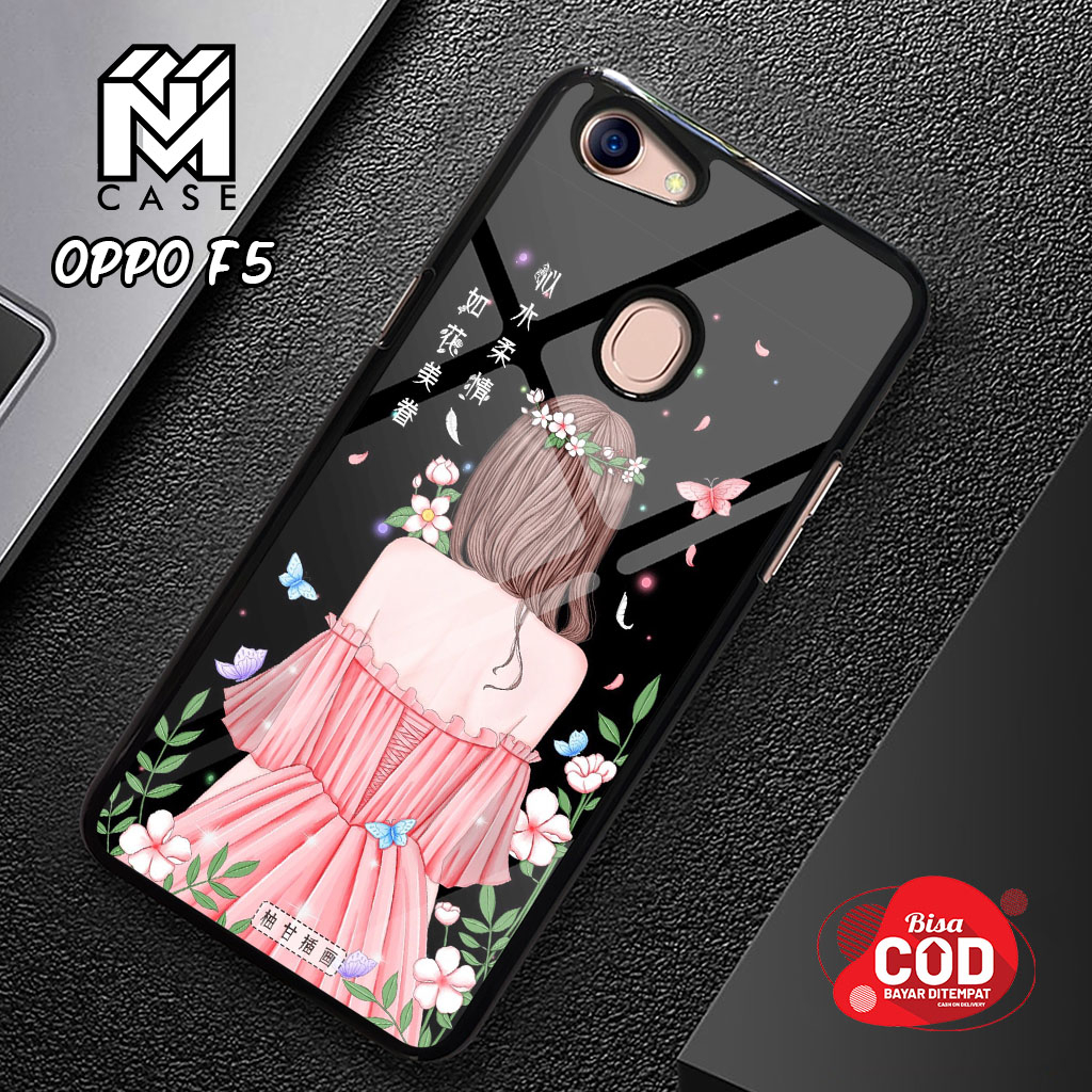 เคส NM - เคส Oppo F5 ล่าสุด - 32 - เคสแฟชั่นสําหรับเด็กผู้หญิงน่ารักเคส Hp เคส Softcase Hardcase Bac
