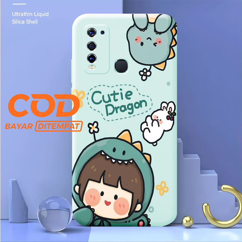 เคสนิ่ม-Macaron-VIVO-Y12-Y15-Y17-Y20-Y12s-Y30-Y50-Y20s-Y30s-Vivo-Y91C-Y91-Y93-Y95-เคส-เคส-Vivo-เคส-เ