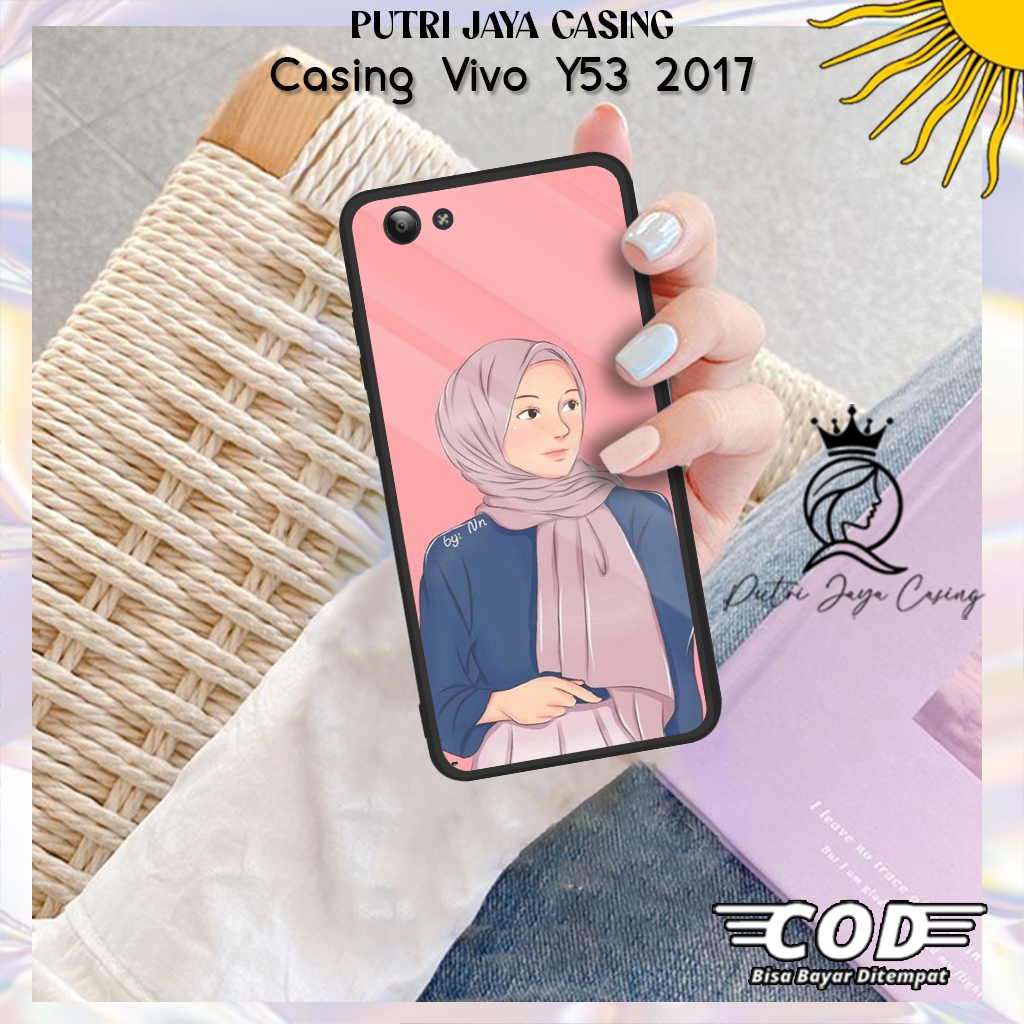 HP Vivo Y53 2017 เคสโทรศัพท์ Vivo Y53 2017 Case Motif 06 HIJAB ล่าสุดกรณีน่ารักกรณีอะนิเมะกรณีอะนิเม
