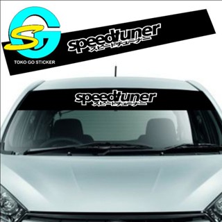 สติกเกอร์ Speedtuner สําหรับติดตกแต่งกระจกรถยนต์