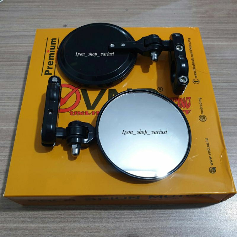 VND D-Tracker Cross Mirror CNC KLX Supermoto Universal Spoke Mirror