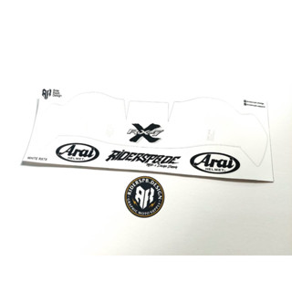 สติกเกอร์สปอยเลอร์ สีขาว RX7X DF-X2