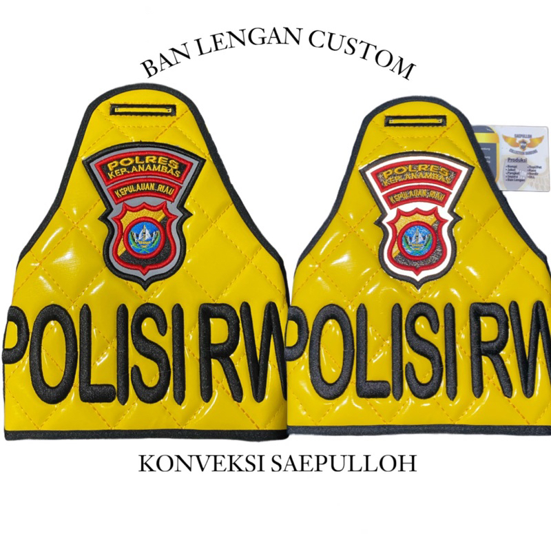 RW POLICE ARMBAND - BHABINKAMTIBMAS ARMBAND