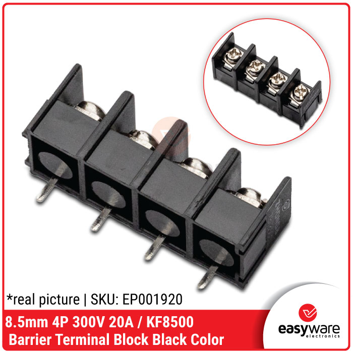 KF8500 8.5mm Terminal Block 4P 4 Pin Terminal Block KF8500 300V 20A