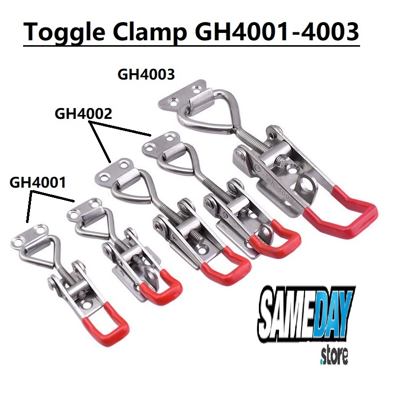 Kayu Toggle Clamp GH4001 GH4002 GH4003 Wood Clamp Quick Holding Release Latch Clamp GH-4001 Push Pul