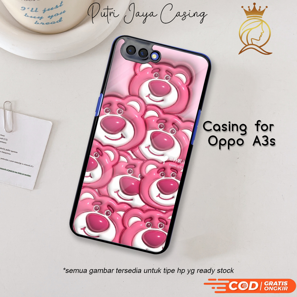 HP Oppo A3s Oppo A3s เคสโทรศัพท์ Oppo A3s กรณี BEARCUTE Motif ล่าสุดกรณี Cool น่ารักกรณีอะนิเมะกรณีอ