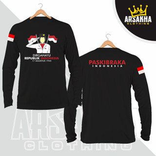 เสื้อยืดแขนยาว ลาย The Republic Of Indonesia Hijab v2 Distro